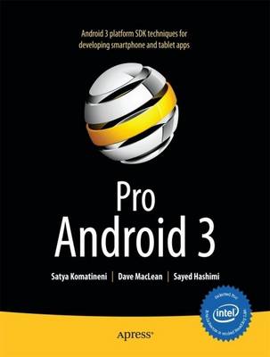 Book cover for Pro Android 3