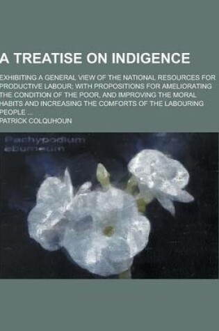 Cover of A Treatise on Indigence; Exhibiting a General View of the National Resources for Productive Labour; With Propositions for Ameliorating the Condition