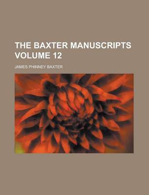 Book cover for The Baxter Manuscripts (Volume 6)