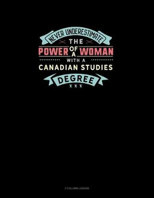 Cover of Never Underestimate The Power Of A Woman With A Canadian Studies Degree