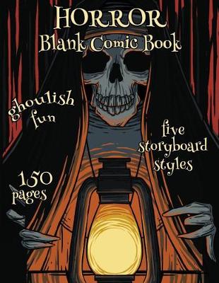 Book cover for Horror Blank Comic Book