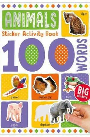 Cover of 100 Animal Words Sticker Activity