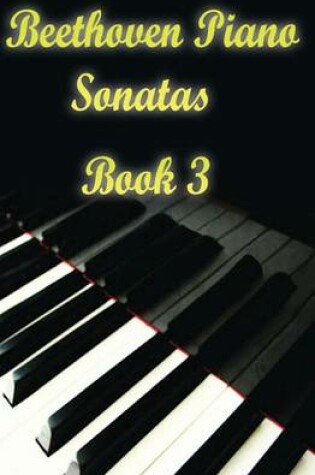 Cover of Beethoven Piano Sonatas Book 3