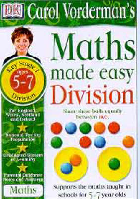 Book cover for Maths Made Easy Topic Book:  Division KS1