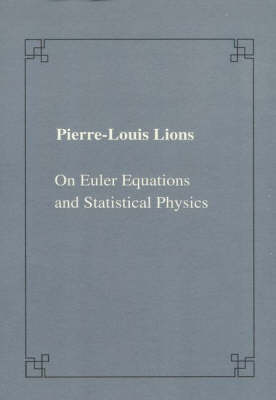 Cover of On Euler equation and statistical physics