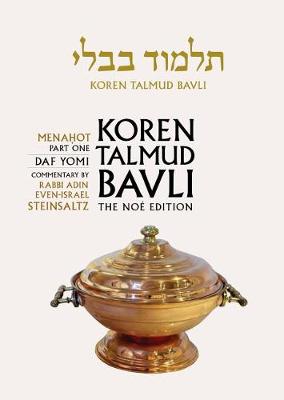 Book cover for Koren Talmud Bavli, Noe Edition, Vol 35