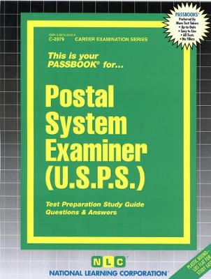 Book cover for Postal System Examiner (U.S.P.S.)