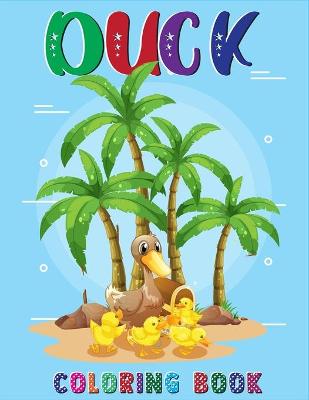 Book cover for Duck Coloring Book