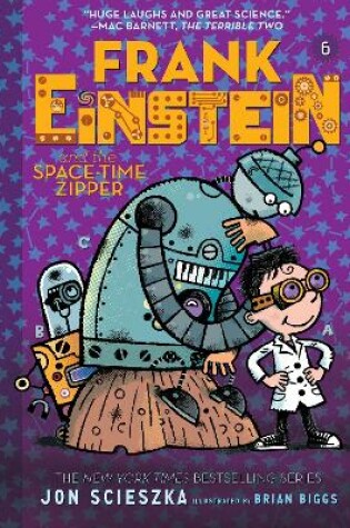 Cover of Frank Einstein and the Space-Time Zipper (Frank Einstein series #6)