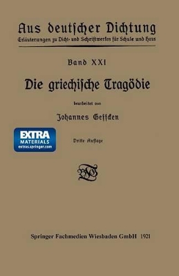 Cover of Die Griechische Tragoedie