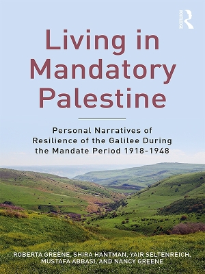 Book cover for Living in Mandatory Palestine