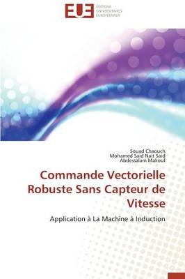 Book cover for Commande Vectorielle Robuste Sans Capteur de Vitesse