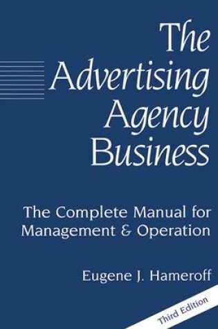 Cover of EBK The Advertising Agency Business