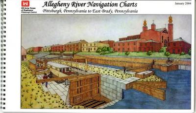 Cover of Allegheny River Navigation Charts, Pittsburgh, Pennsylvania to East Brady, Pennsylvania (Pittsburgh District)