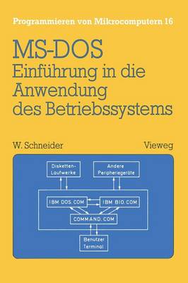 Book cover for Einführung in die Anwendung des Betriebssystems MS-DOS