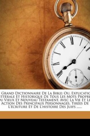 Cover of Le Grand Dictionnaire de La Bible