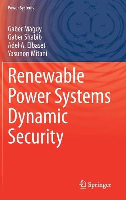 Book cover for Renewable Power Systems Dynamic Security