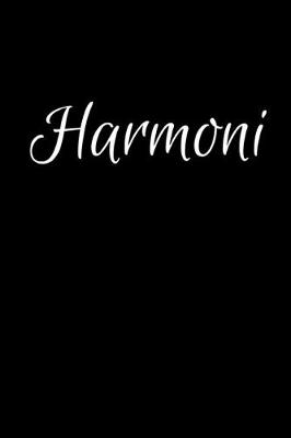 Book cover for Harmoni