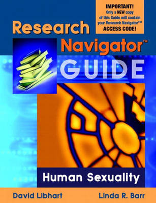 Book cover for Research Navigator Guide for Human Sexuality (Valuepack item only)