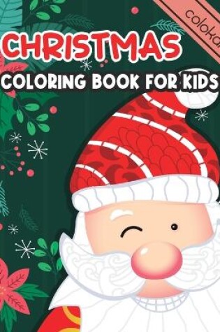 Cover of Christmas Coloring Book for Kids