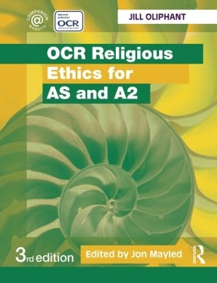 Book cover for OCR Religious Ethics for AS and A2
