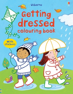 Cover of First Colouring Book Getting Dressed