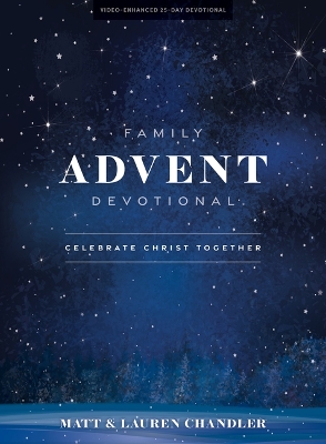 Book cover for Family Advent Devotional Bible Study Book