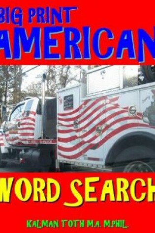 Cover of Big Print American Word Search