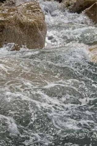 Cover of Water Flowing Over Rocks in Rhodes, Greece Journal