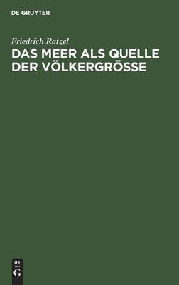 Book cover for Das Meer ALS Quelle Der Völkergröße