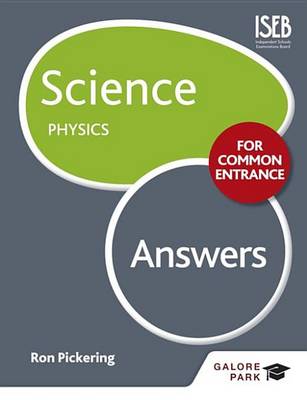 Book cover for Science for Common Entrance: Physics Answers