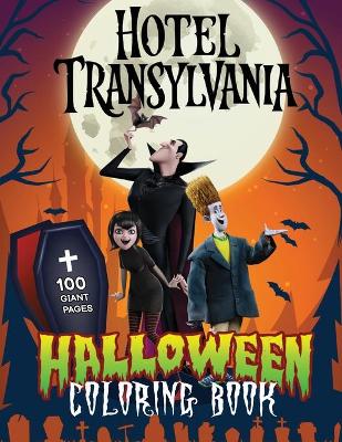 Book cover for Hotel Transylvania Halloween Coloring Book