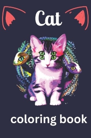 Cover of Cat coloring book