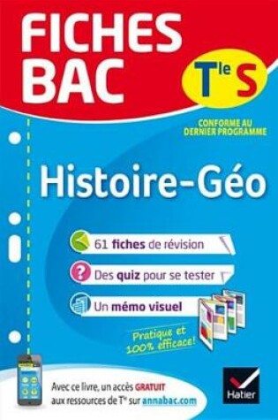 Cover of Fiches Bac Histoire-Geographie Tle S