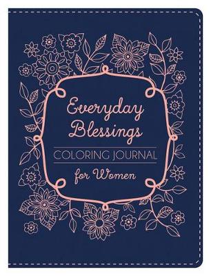 Book cover for Everyday Blessings Coloring Journal for Women