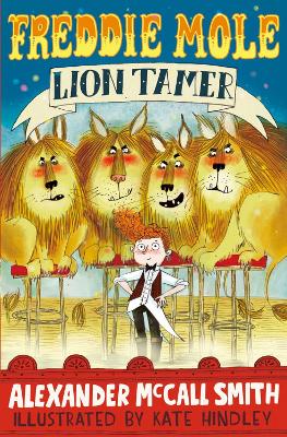Book cover for Freddie Mole, Lion Tamer