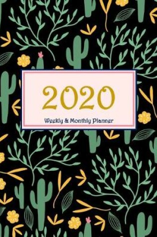 Cover of 2020 Black Cactus Elements Planner