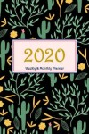 Book cover for 2020 Black Cactus Elements Planner