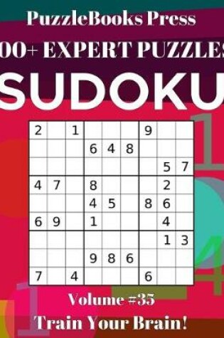 Cover of PuzzleBooks Press Sudoku 100+ Expert Puzzles Volume 35