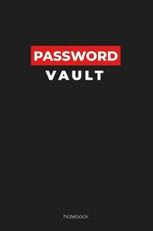 Cover of Password Vault Notebook