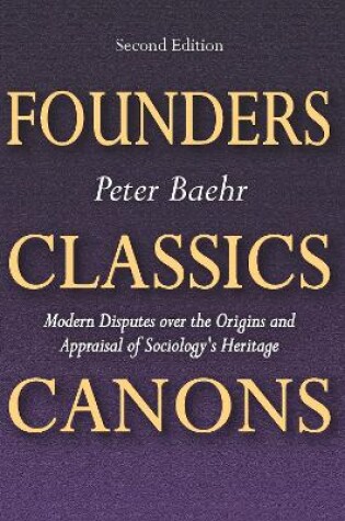 Cover of Founders, Classics, Canons