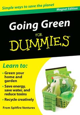 Cover of Going Green for Dummies