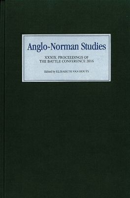 Book cover for Anglo-Norman Studies XXXIX