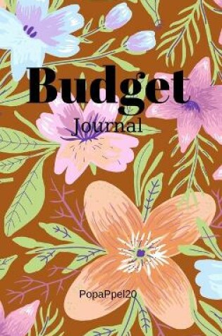 Cover of Budget JournalIncome and Expense Bill Tracker124 pages 6x9 Inches