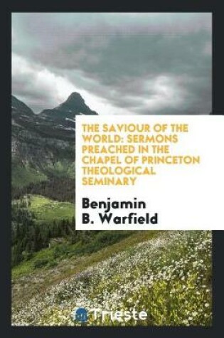 Cover of The Saviour of the World