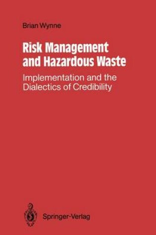 Cover of Risk Management and Hazardous Waste