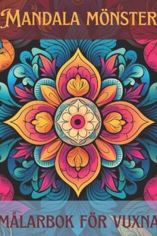 Cover of Mandala mönster målarbok för vuxna
