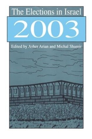 Cover of The Elections in Israel 2003