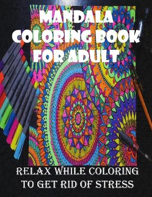 Cover of madala coloring book for adult