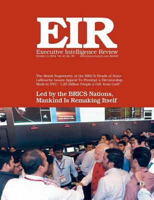 Book cover for Executive Intelligence Review; Volume 41, Issue 39